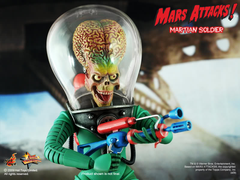 Hot Toys - Mars Attack! - Martian Soldier MMS107