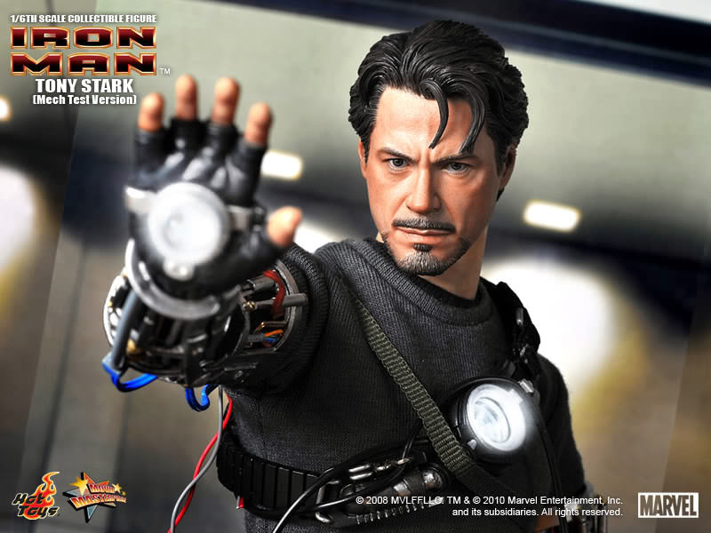 Hot Toys Iron Man :Tony Stark (Mech Test Version) MMS116