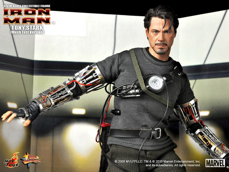 Hot Toys Iron Man :Tony Stark (Mech Test Version) MMS116