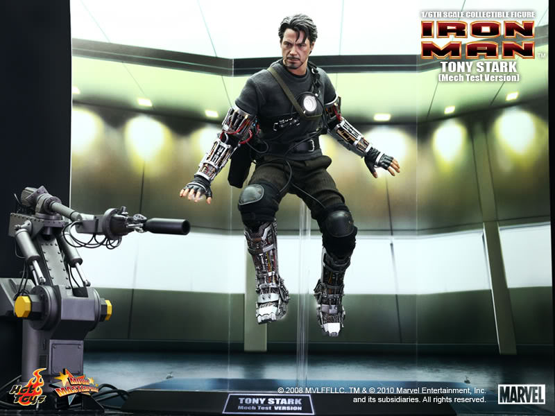 Hot Toys Iron Man :Tony Stark (Mech Test Version) MMS116