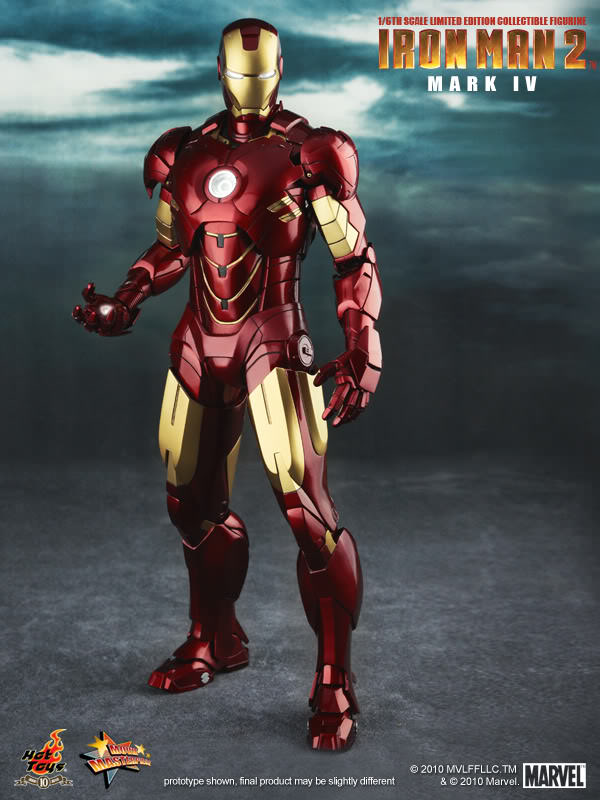 Hot Toys Iron Man 2 - Mark IV MMS123