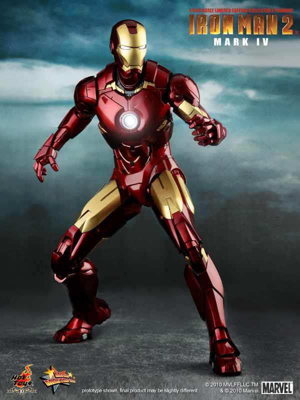 Hot Toys Iron Man 2 - Mark IV MMS123