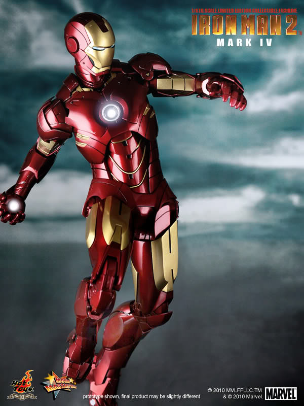 Hot Toys Iron Man 2 - Mark IV MMS123