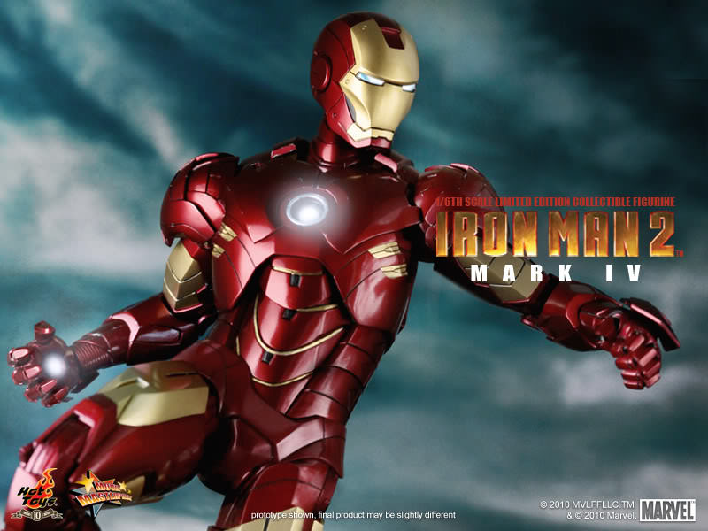 Hot Toys Iron Man 2 - Mark IV MMS123