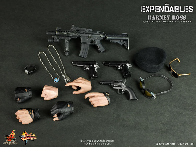 Hot Toys The Expendables - Barney Ross MMS138