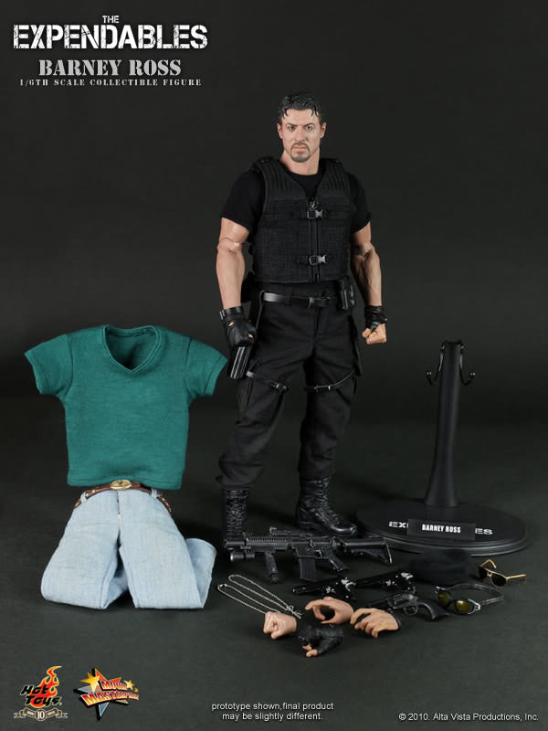 Hot Toys The Expendables - Barney Ross MMS138