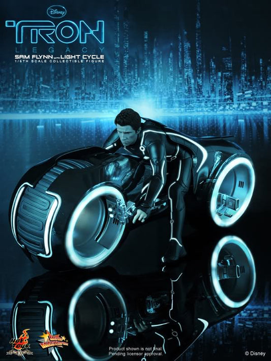 Hot Toys TRON: Legacy - Sam Flynn with Light Cycle MMS142