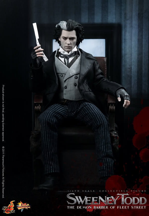 Hot Toys Sweeney Todd: The Demon Barber of Fleet Street MMS149