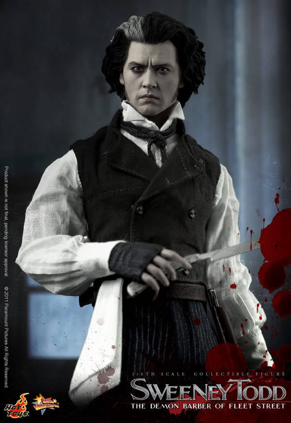 Hot Toys Sweeney Todd: The Demon Barber of Fleet Street MMS149