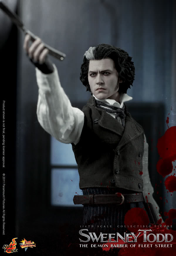 Hot Toys Sweeney Todd: The Demon Barber of Fleet Street MMS149