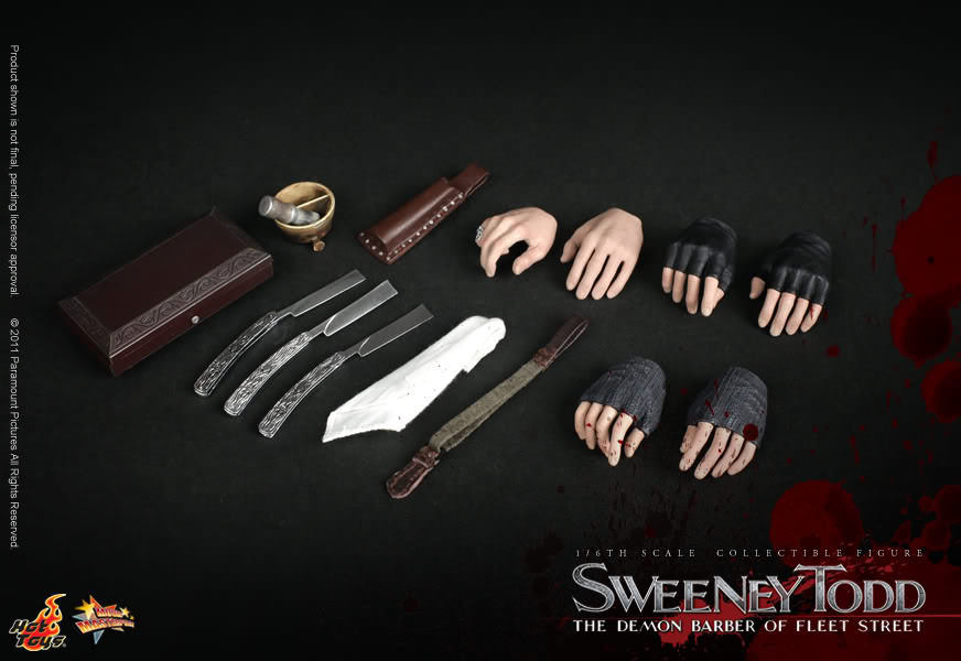 Hot Toys Sweeney Todd: The Demon Barber of Fleet Street MMS149