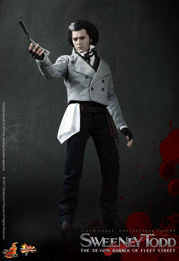 Hot Toys Sweeney Todd: The Demon Barber of Fleet Street MMS149