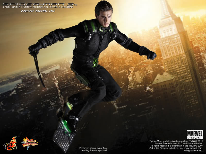 Hot Toys Spider-Man 3 : New Goblin MMS151