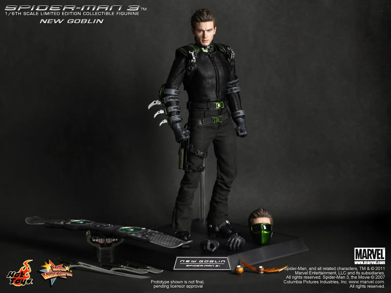 Hot Toys Spider-Man 3 : New Goblin MMS151