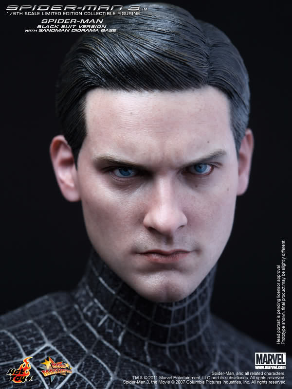 Hot Toys Spider-Man 3 - Spider-Man (Black Suit Version) MMS165(Special Edition)