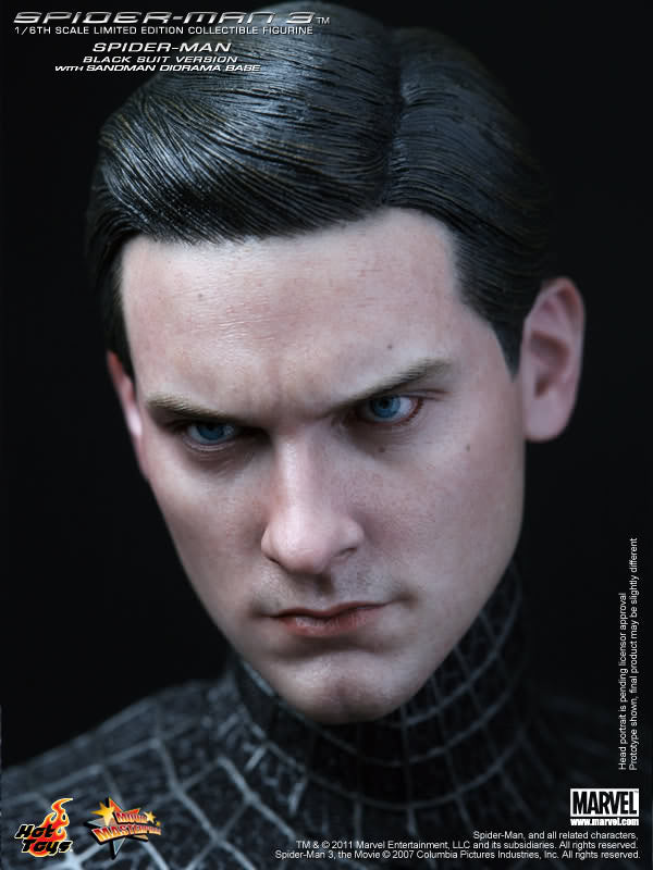 Hot Toys Spider-Man 3 - Spider-Man (Black Suit Version) MMS165(Special Edition)