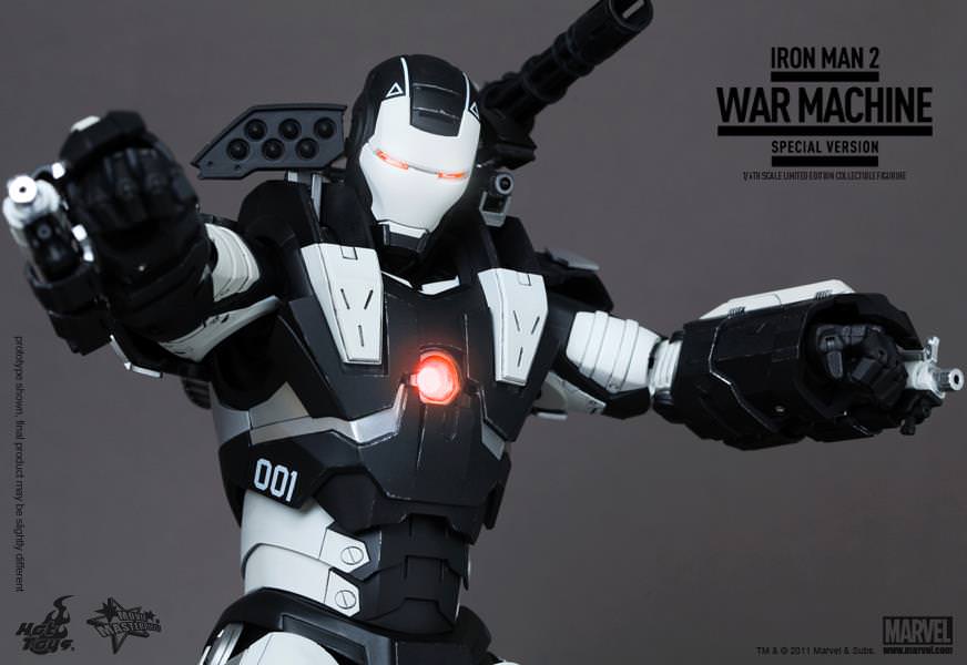 Hot Toys Iron Man 2 : War Machine Special Version MMS166