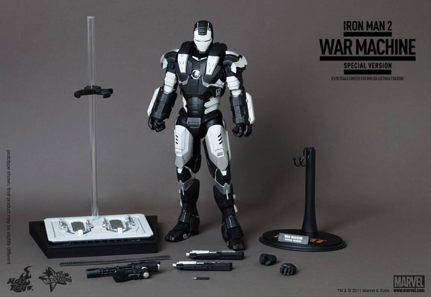 Hot Toys Iron Man 2 : War Machine Special Version MMS166