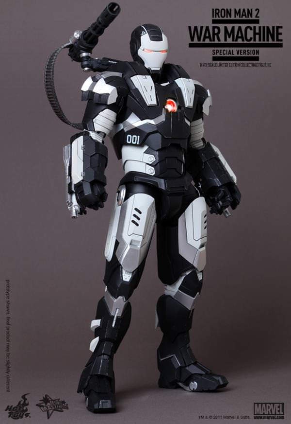 Hot Toys Iron Man 2 : War Machine Special Version MMS166