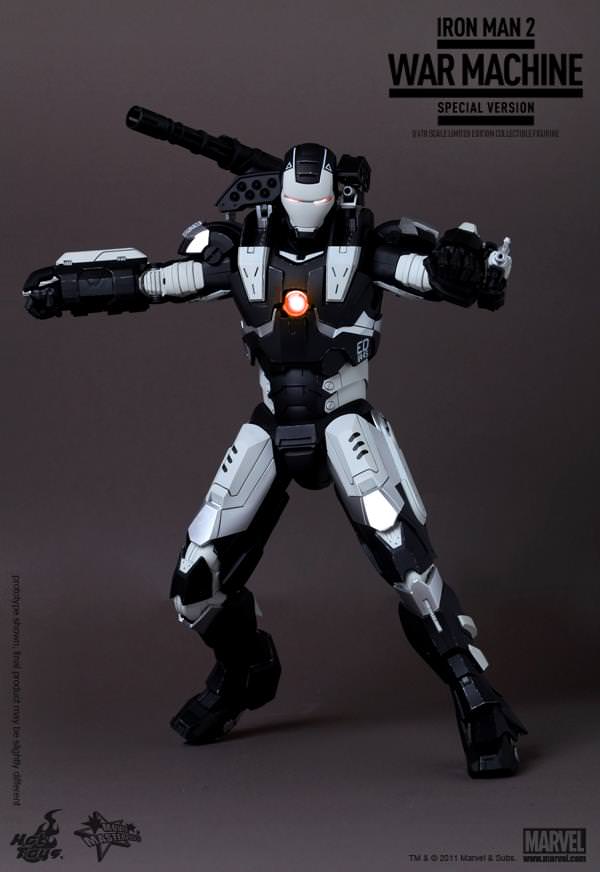 Hot Toys Iron Man 2 : War Machine Special Version MMS166