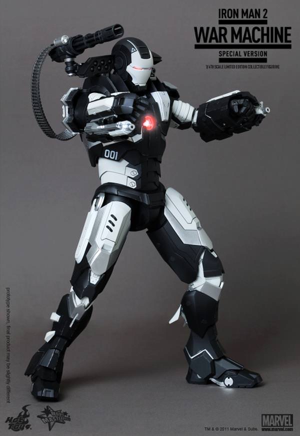 Hot Toys Iron Man 2 : War Machine Special Version MMS166