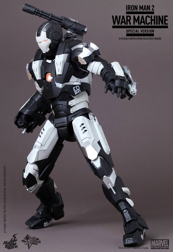 Hot Toys Iron Man 2 : War Machine Special Version MMS166