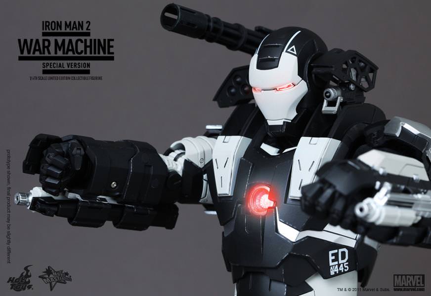 Hot Toys Iron Man 2 : War Machine Special Version MMS166