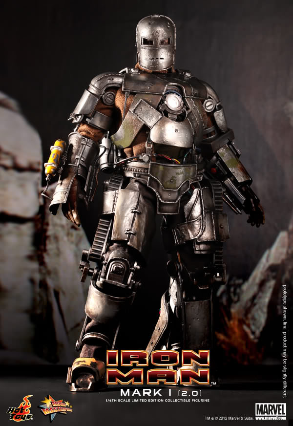 Hot Toys Iron Man - Mark I (2.0) 1/6th scale MMS168 (Regular Edition)