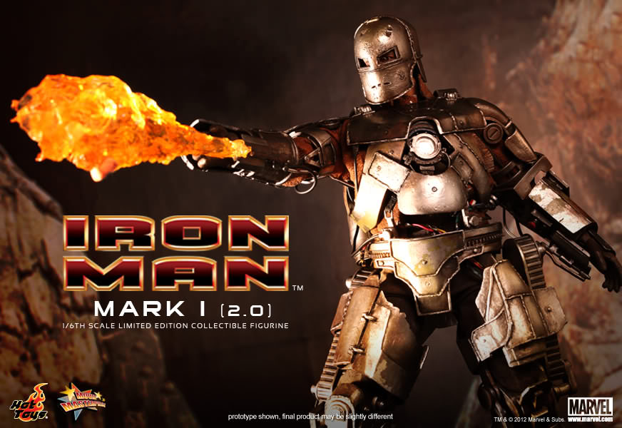 Hot Toys Iron Man - Mark I (2.0) 1/6th scale MMS168 (Regular Edition)