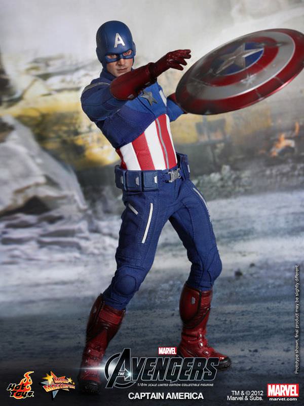 Hot Toys The Avengers - Captain America MMS174