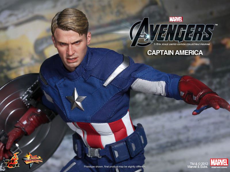 Hot Toys The Avengers - Captain America MMS174