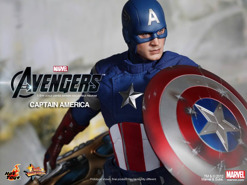 Hot Toys The Avengers - Captain America MMS174