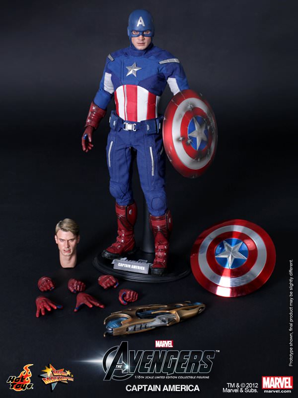 Hot Toys The Avengers - Captain America MMS174