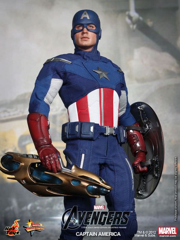 Hot Toys The Avengers - Captain America MMS174