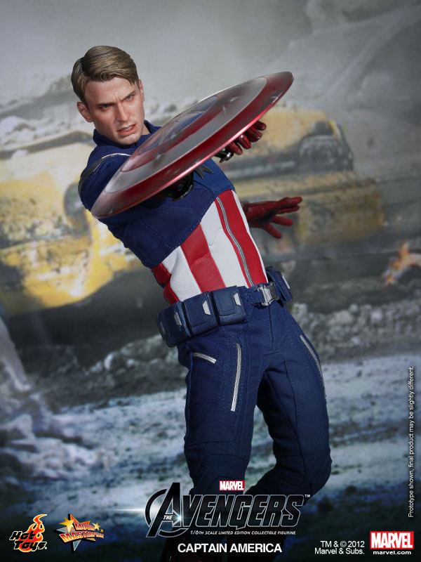 Hot Toys The Avengers - Captain America MMS174