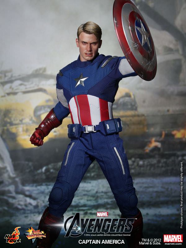 Hot Toys The Avengers - Captain America MMS174