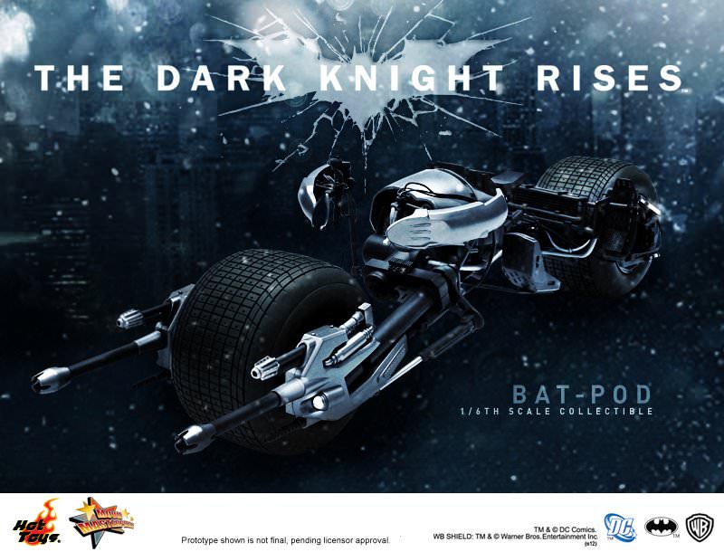 Hot Toys The Dark Knight Rises - Bat-pod MMS177