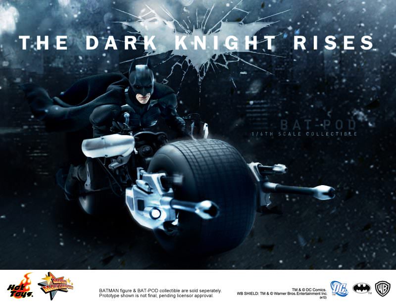 Hot Toys The Dark Knight Rises - Bat-pod MMS177