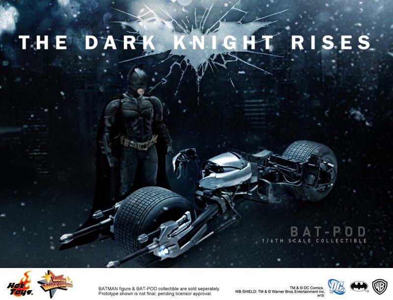 Hot Toys The Dark Knight Rises - Bat-pod MMS177