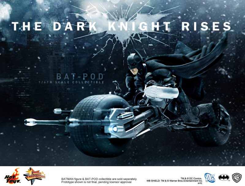 Hot Toys The Dark Knight Rises - Bat-pod MMS177