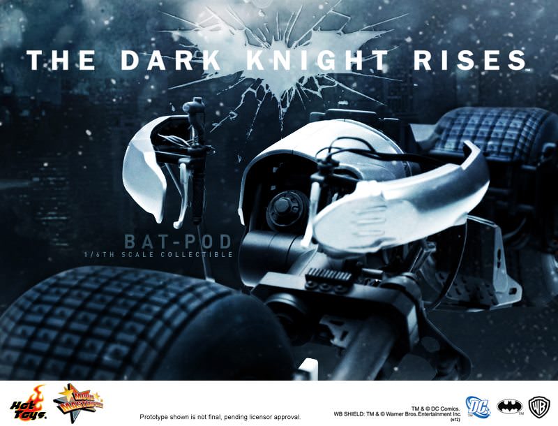 Hot Toys The Dark Knight Rises - Bat-pod MMS177