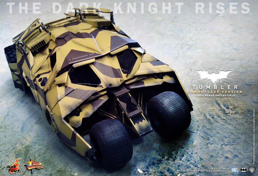 Hot Toys The Dark Rises : Tumbler (Camouflage Version) MMS184