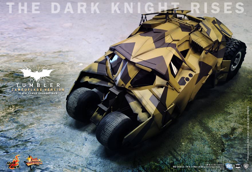 Hot Toys The Dark Rises : Tumbler (Camouflage Version) MMS184