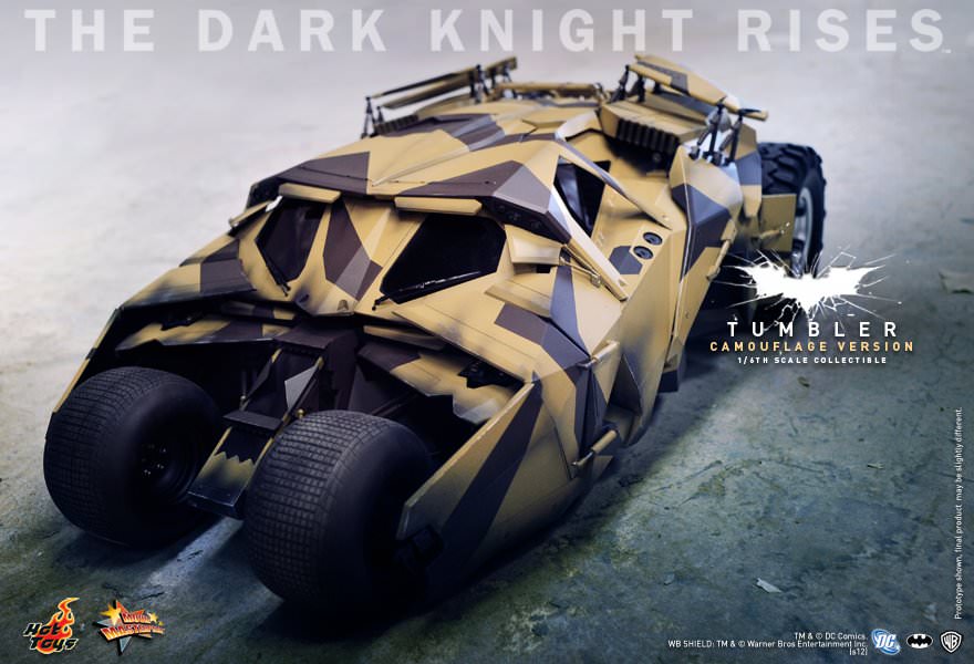 Hot Toys The Dark Rises : Tumbler (Camouflage Version) MMS184