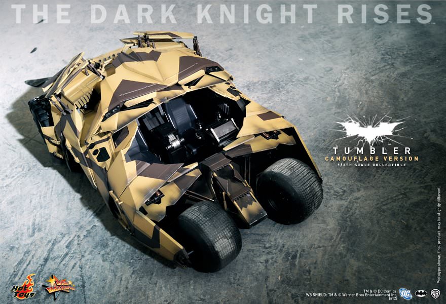 Hot Toys The Dark Rises : Tumbler (Camouflage Version) MMS184