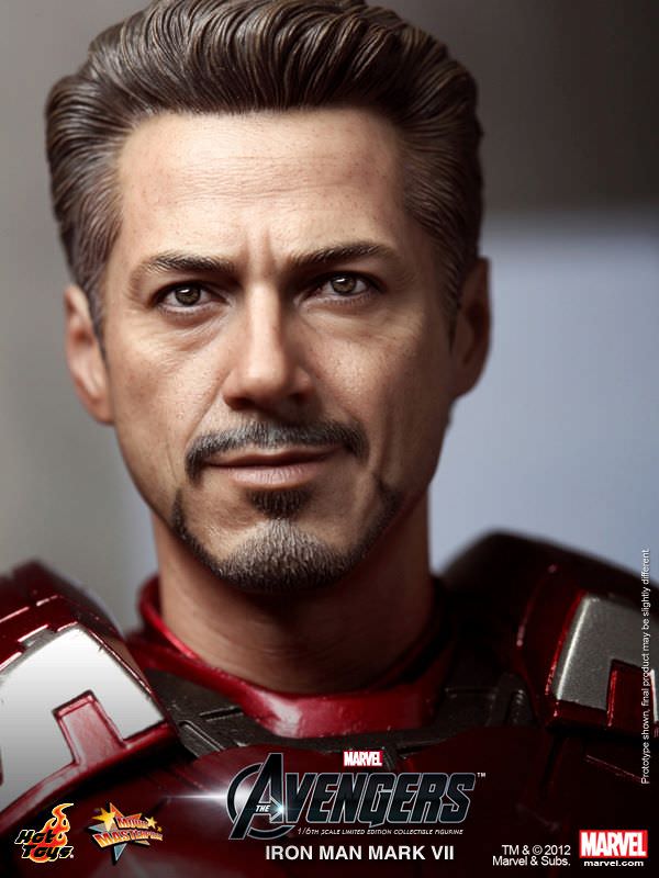 Hot Toys The Avengers Iron Man Mark VII MMS185 Regular Edition