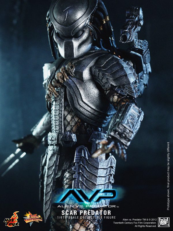 Hot Toys Alien vs. Predator - Scar Predator MMS190