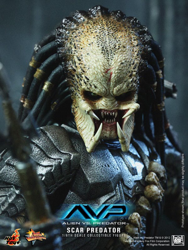 Hot Toys Alien vs. Predator - Scar Predator MMS190