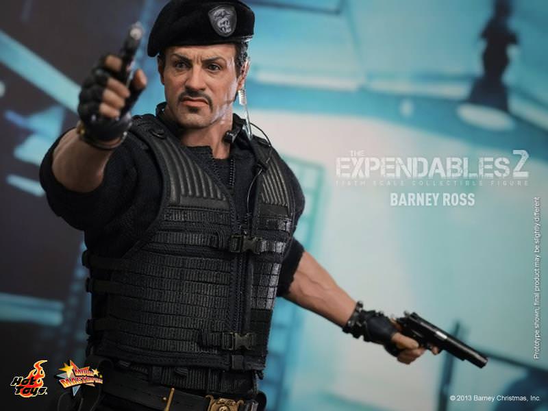 Hot Toys The Expendables 2 - Barney Ross MMS194