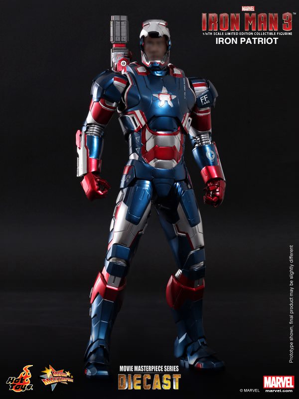 Hot Toys Iron Man 3 : Iron Patriot MMS195D01